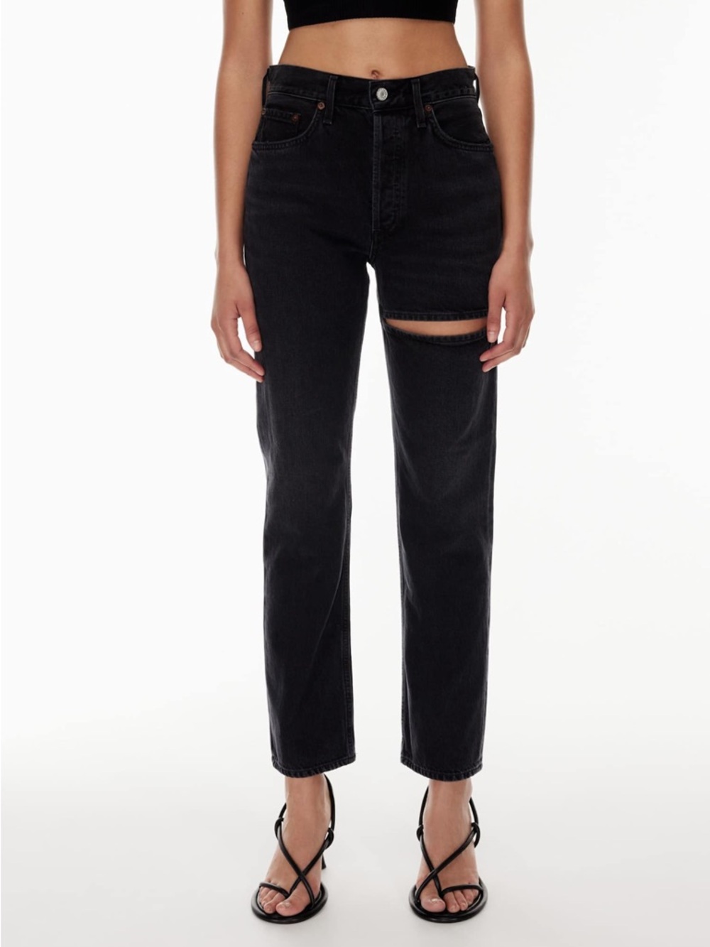 AGOLDE Lana Slice Jean